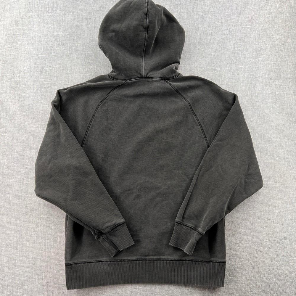 Carhartt WIP Hooded Taos Sweat Hoodie Men Small Gray Garment Dyed Faded Y2K - Picture 2 of 10